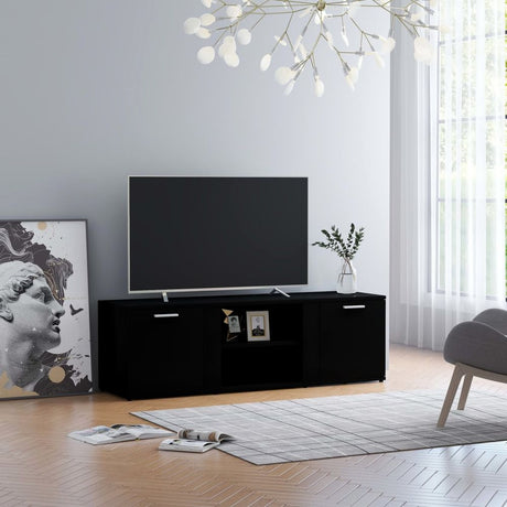 TV Cabinet White 120x34x37 cm Engineered Wood