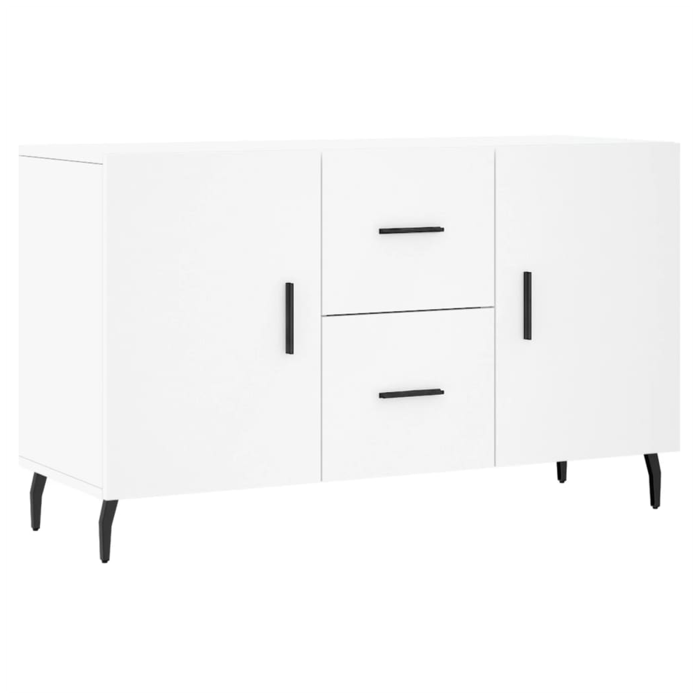 Sideboard White 100x36x60 cm Engineered Wood