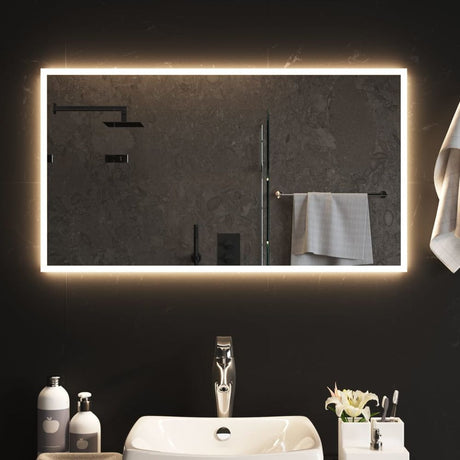 LED Bathroom Mirror 20x40 cm