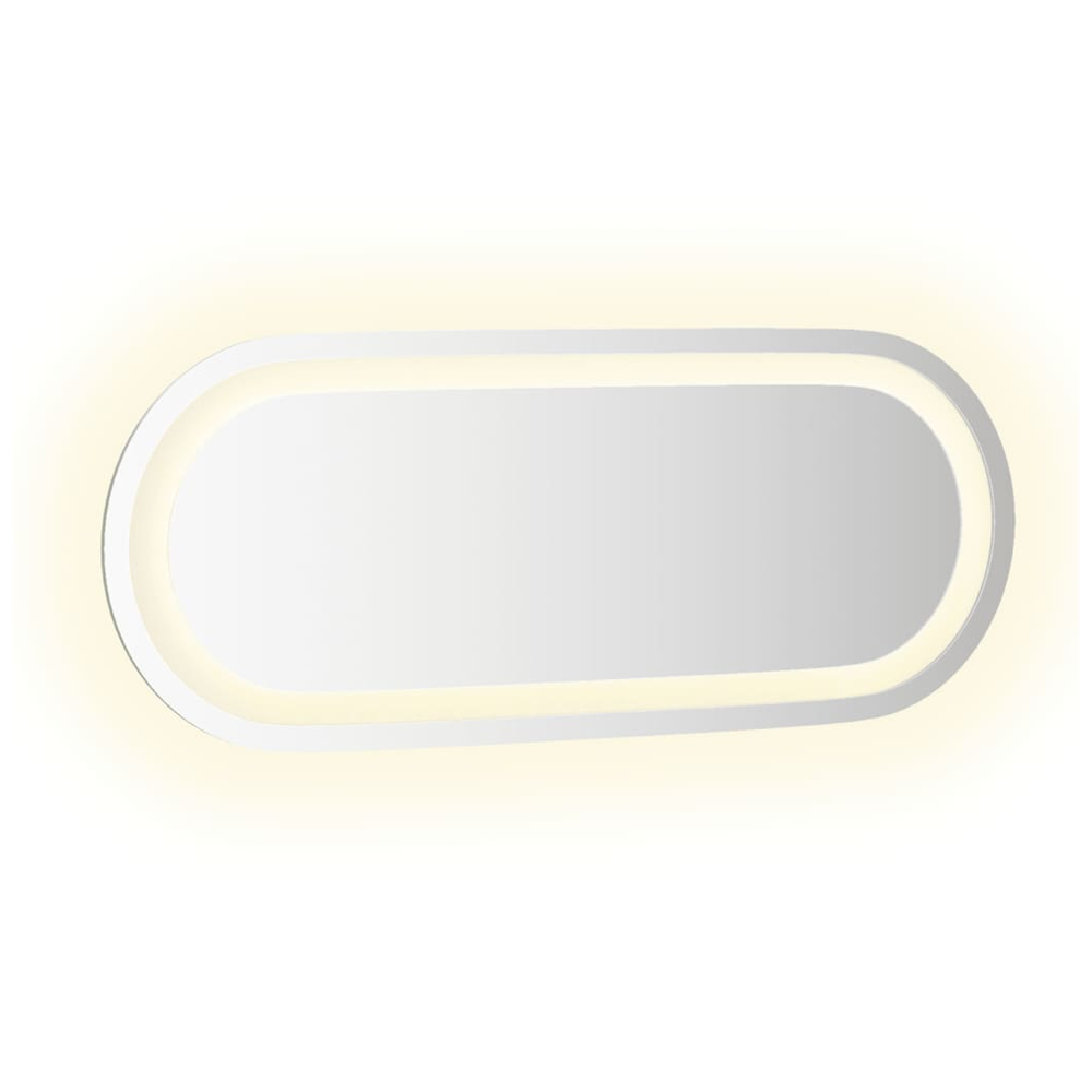 LED Bathroom Mirror 50x20 cm Oval