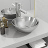 Ceramic Bathroom Sink Basin White Round