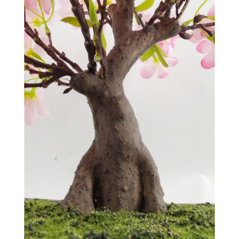 60cm Artificial Pink Blossom Bonsai Tree