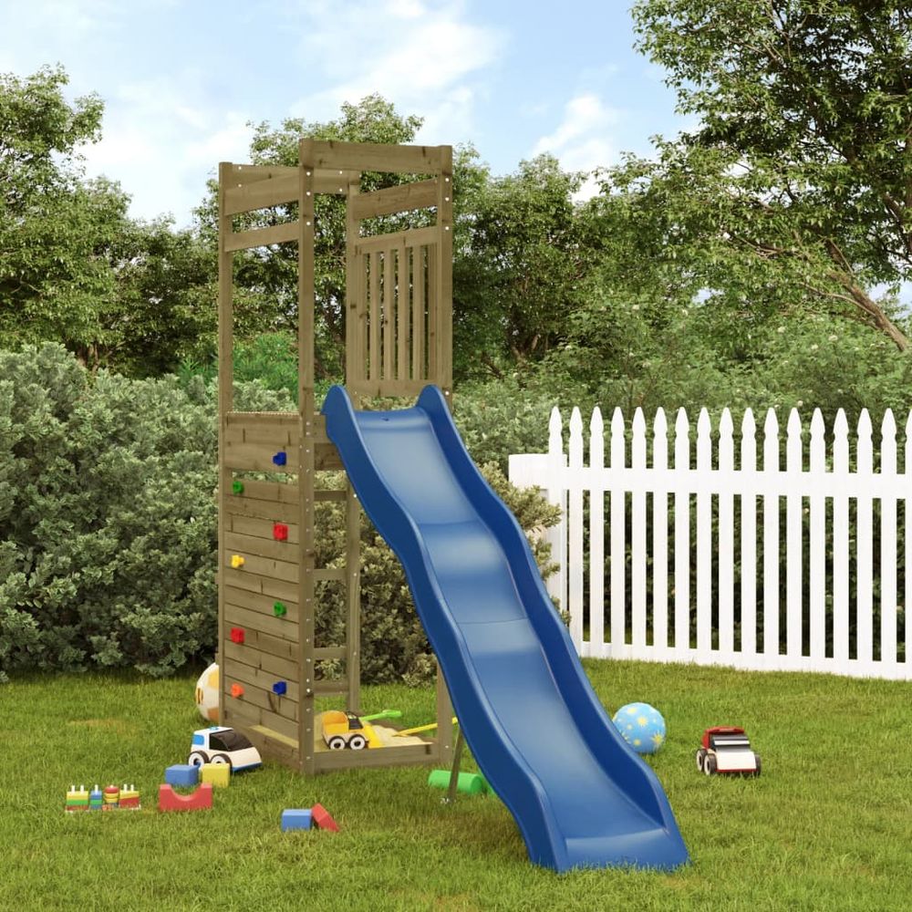 Outdoor Playset Solid Wood Pine