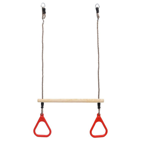 Trapeze Swing Bar with Rings