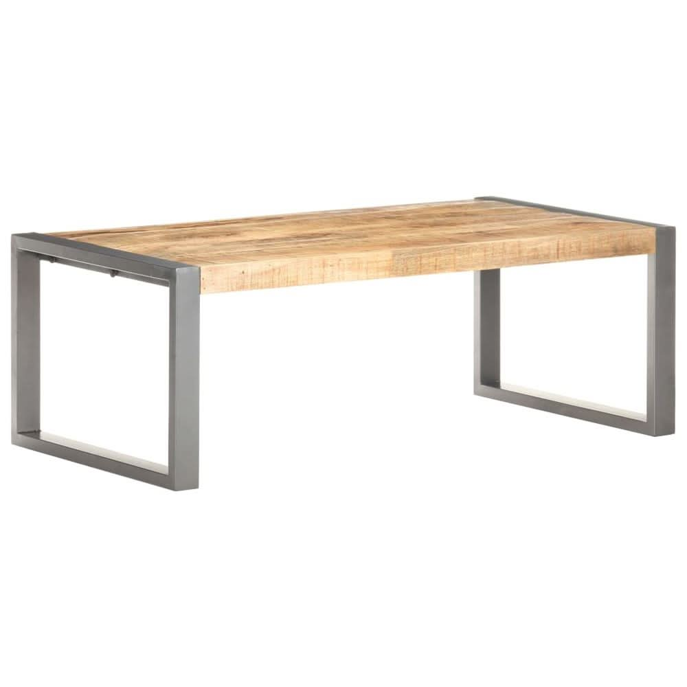 Coffee Table 110x60x40 cm Solid Wood with Sheesham Finish