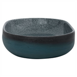 Countertop Basin Turquoise Oval 59x40x14 cm Ceramic