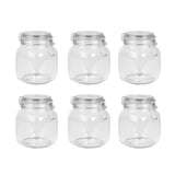 1L Glass Storage Jars with Clip Top Lid - Set of 6 | M&W