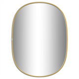 Wall Mirror Gold 40x30 cm