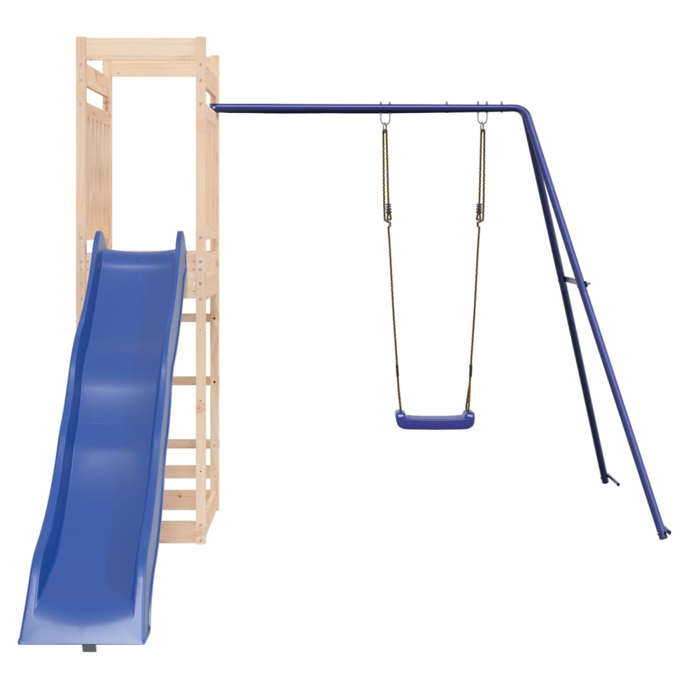 Outdoor Playset Solid Wood Pine