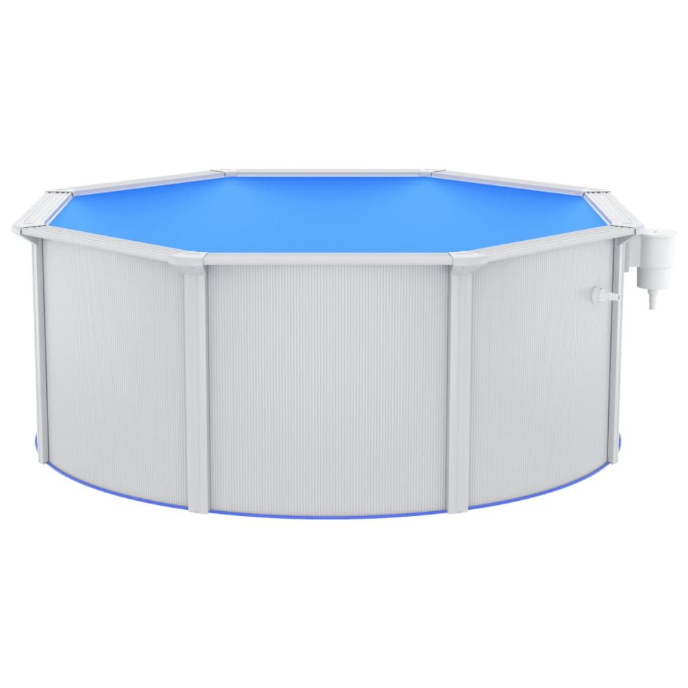 Swimming Pool with Safety Ladder 300x120 cm