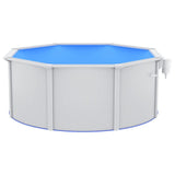 Swimming Pool with Safety Ladder 300x120 cm