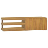 Wall-mounted Bathroom Cabinet 60x45x30 cm Solid Wood Teak