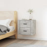 Wall-mounted Bedside Cabinet White 50x36x47 cm