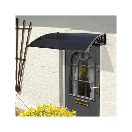 Tinted Door Canopy - Black