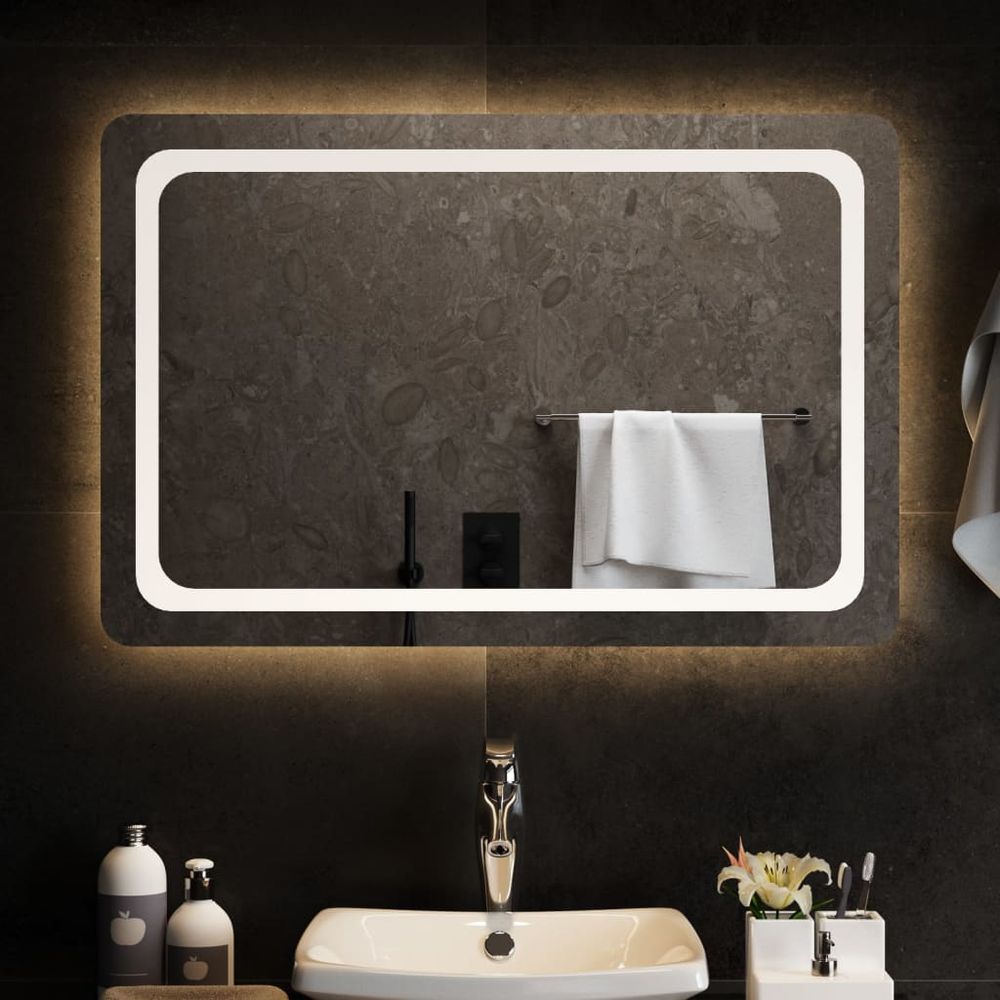 LED Bathroom Mirror 20x40 cm