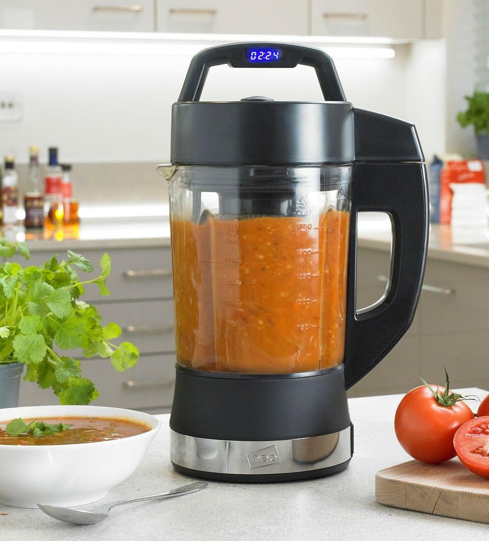 4 in 1 Stainless Steel Digital Soup Maker