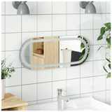 LED Bathroom Mirror 50x20 cm Oval