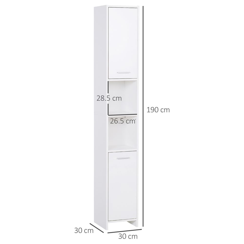 Storage Cabinet For Bathroom Bedroom Freestanding Door Cupboard&Shelves