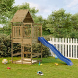 Outdoor Playset Solid Wood Pine