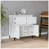 Sideboard White 60x35x70 cm Engineered Wood