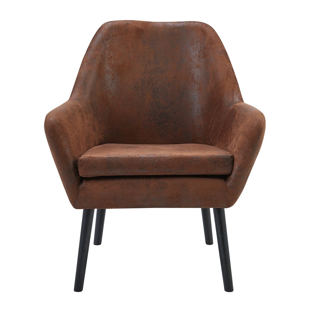 Accent Chair, Armchair, Seating for the Home or Living Room, Brown