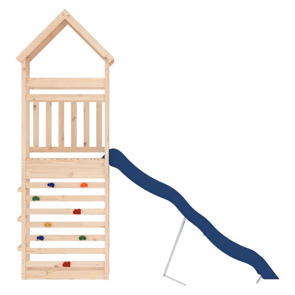 Outdoor Playset Solid Wood Pine