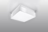 Wall Lamp HORUS White Square Shape Loft Design LED E27