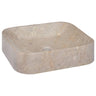 Sink Cream 40x40x10 cm Marble