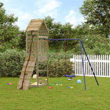 Outdoor Playset Solid Wood Pine