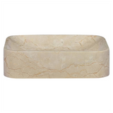 Sink Cream 40x40x10 cm Marble