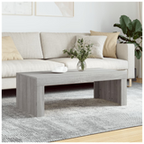 Coffee Table Grey Sonoma 102x50x36 cm Engineered Wood