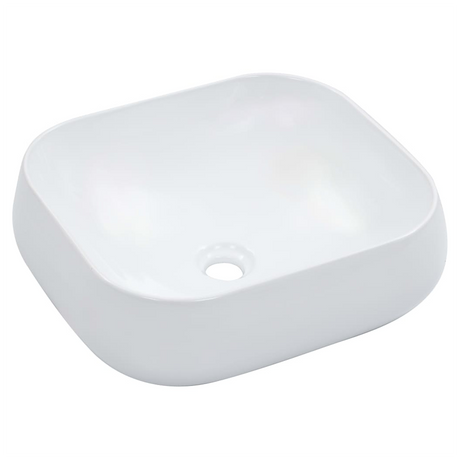 Wash Basin 44.5x39.5x14.5 cm Ceramic White