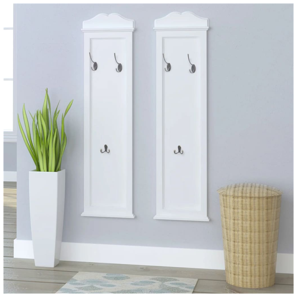 Coat Racks 2 pcs White