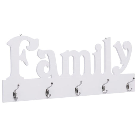 Wall Mounted Coat Rack SMILE 50x23 cm