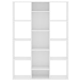 Room Divider/Book Cabinet White 100x24x140 cm Engineered Wood