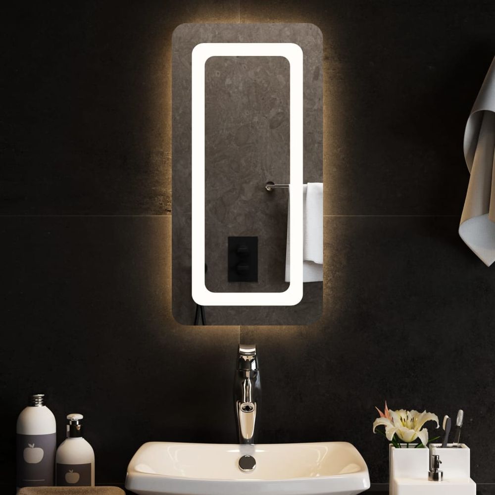 LED Bathroom Mirror 20x40 cm