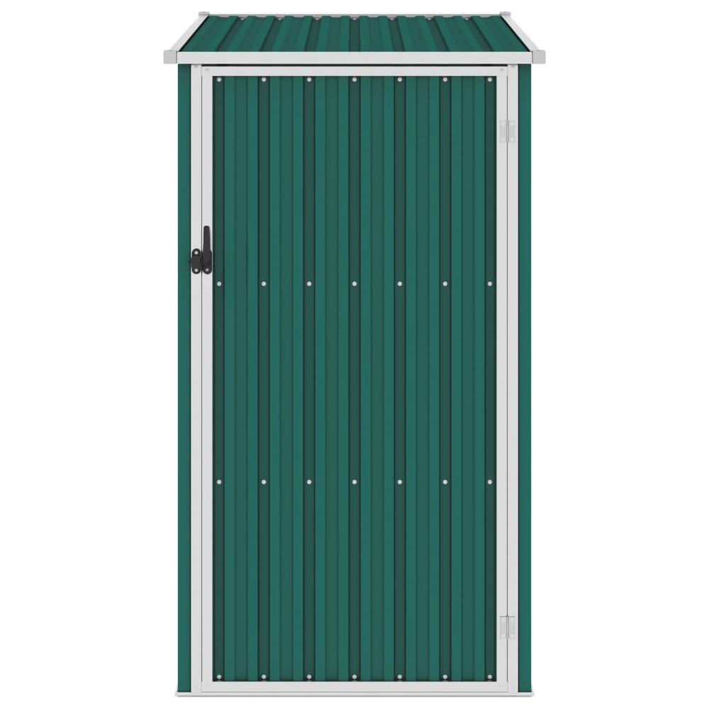 Garden Shed Green 87x98x159 cm Galvanised Steel