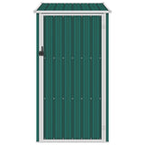 Garden Shed Green 87x98x159 cm Galvanised Steel