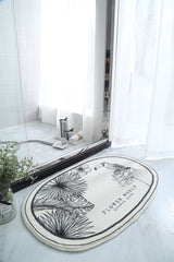 Non-Slip Bath Mat Absorbent Carpets INS Style Doormat  Entrance Mats Balcony Porch Area Rugs Living Room Bathroom Alfombra