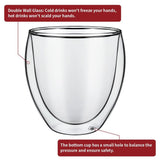 Double Wall Glasses Cava Barware