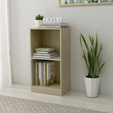 Bookshelf Smoked Oak 60x24x74.5 cm Engineered Wood