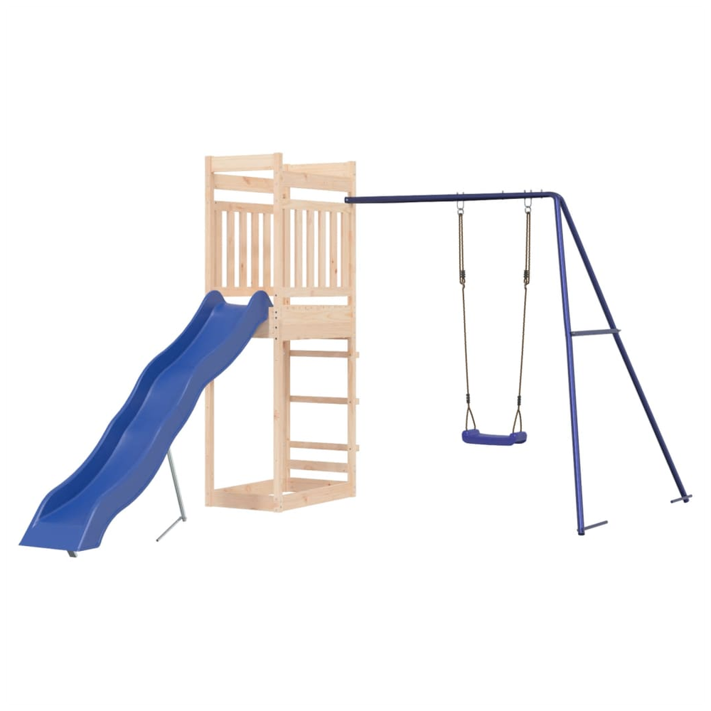 Outdoor Playset Solid Wood Pine