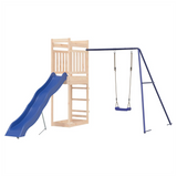 Outdoor Playset Solid Wood Pine