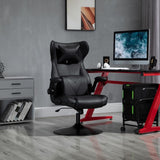 Vinsetto Gaming Chair Home Office Chair w/ Swivel Pedestal Base Lumbar Support