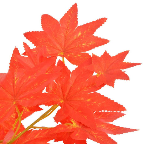 Artificial Plant Maple Tree with Pot Red or Green 120 cm