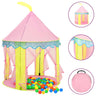 Children Play Tent with 250 Balls Pink 100x100x127 cm