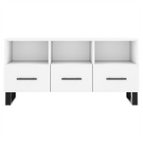 TV Cabinet White 102x36x50 cm Engineered Wood