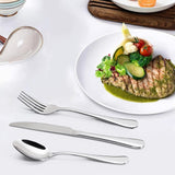 20 PCs Stainless Steel Cutlery Silverware Flatware Dinnerware Set