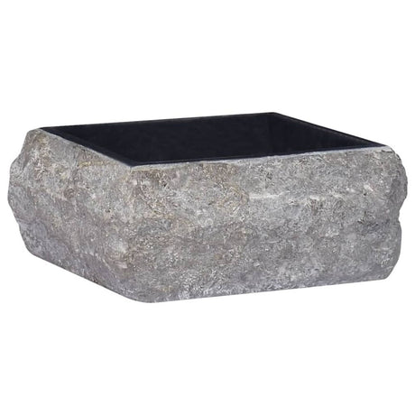 Sink Black 30x30x13 cm Marble