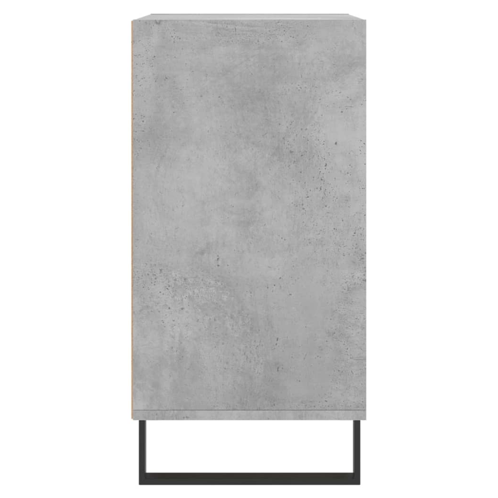 Sideboard Concrete Grey 57x35x70 cm Engineered Wood